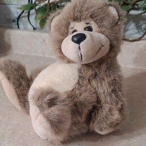 Vintage 1990 24K Polar Puff Special Effects BRAD Lounging Teddy Bear